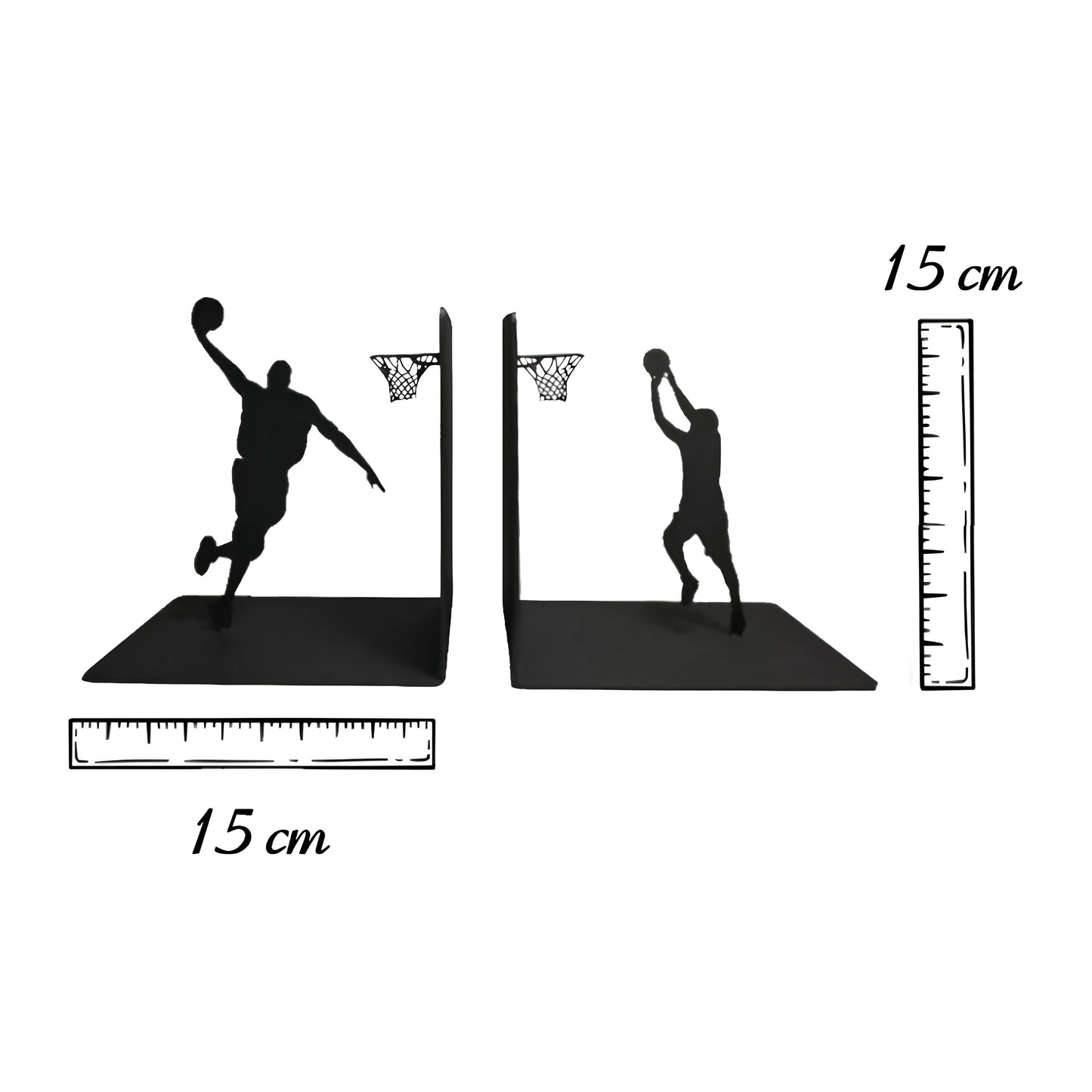 Basketball Player Figured Bookend