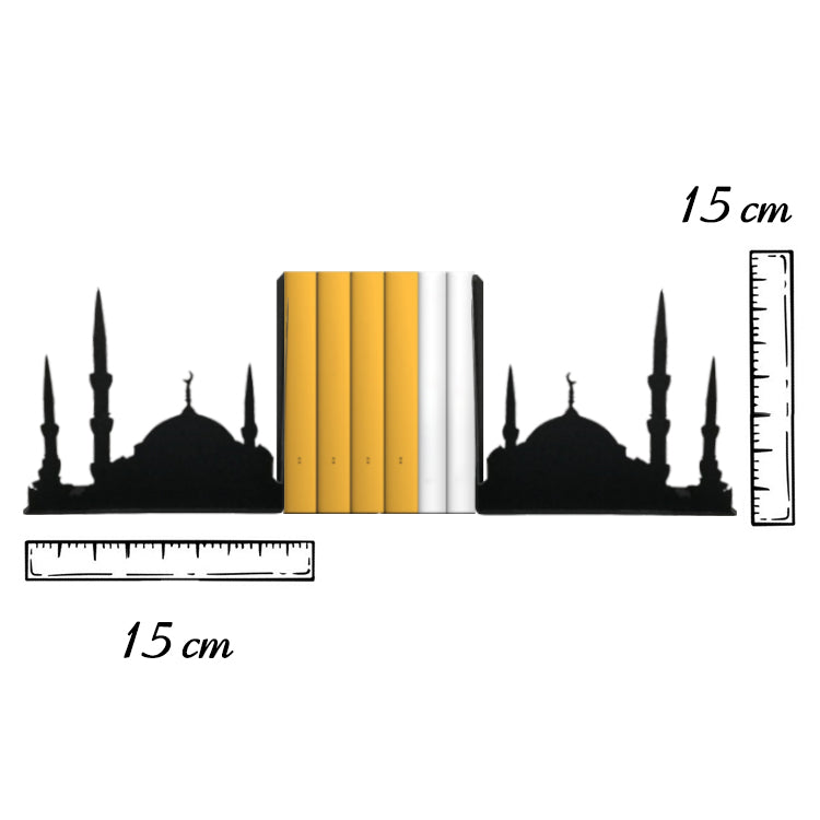 Istanbul Mosque Figured Metal Book Holder - Religious Themed Book Holder