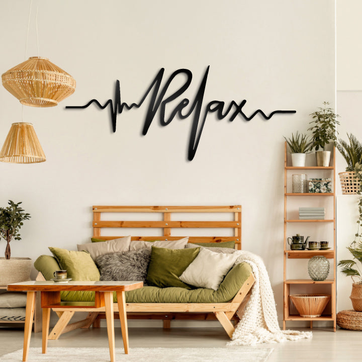 Relax Wall Sign