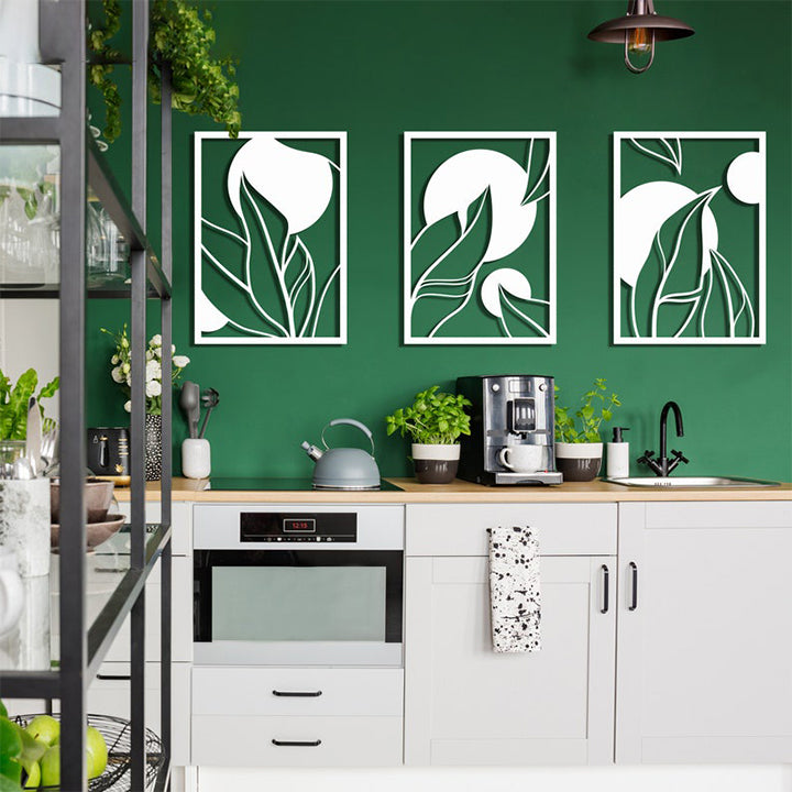 Bohemian Themed Leaves Wall Decor