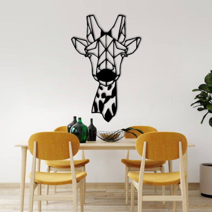 Giraffe Figurine Wall Decor