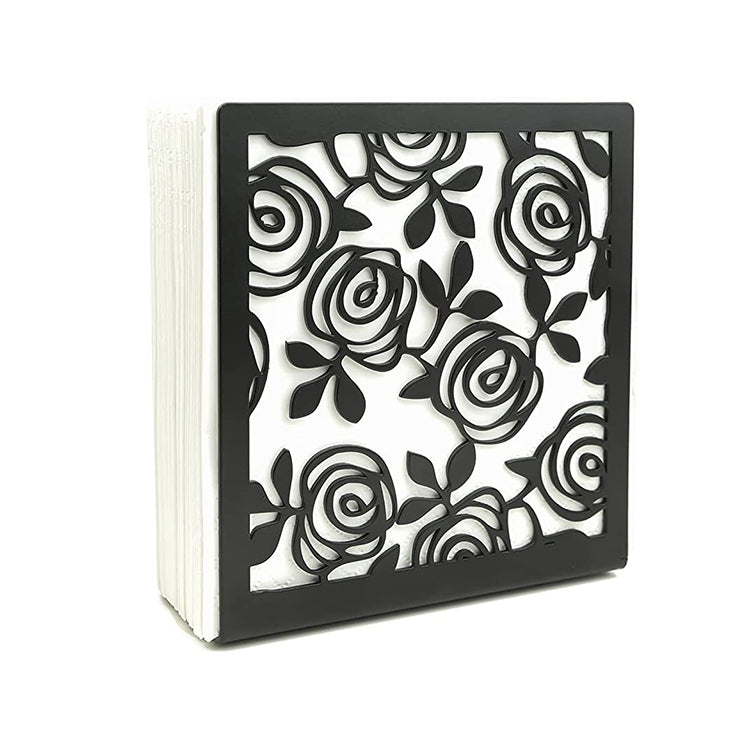 Rose Patterned Napkin Holders