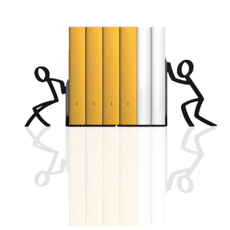 Sticky Man Figured Metal Book Holder - Polar Opposites Theme