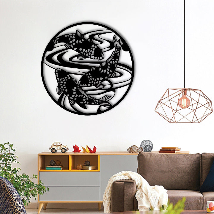 Koi Fish Wall Decor