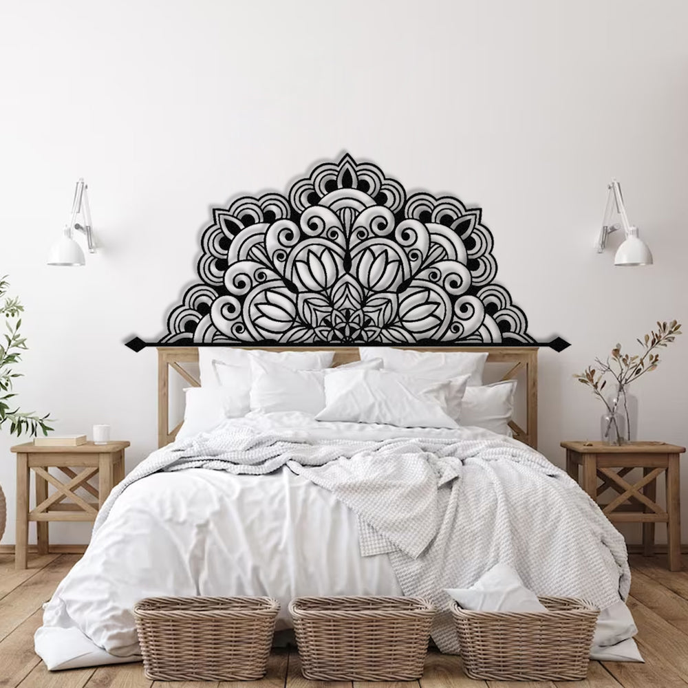 Mandala Metal Headboards