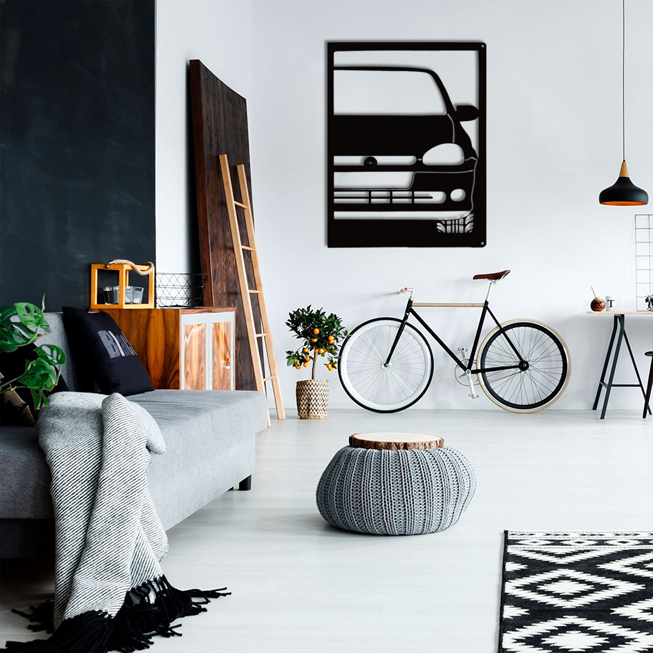 Metal Car Silhouette Wall Art