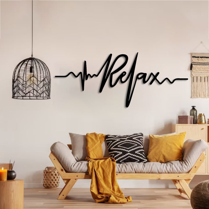 Relax Wall Sign