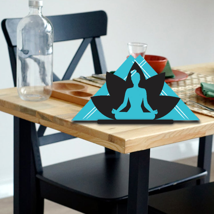 Yoga Figured Meditation Themed Napkin Holder