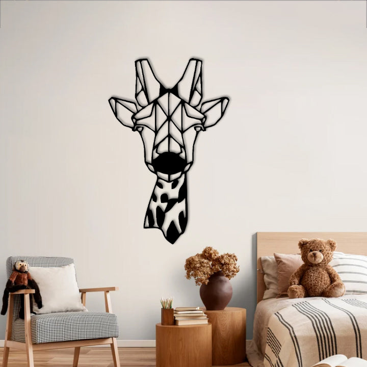 Giraffe Figurine Wall Decor