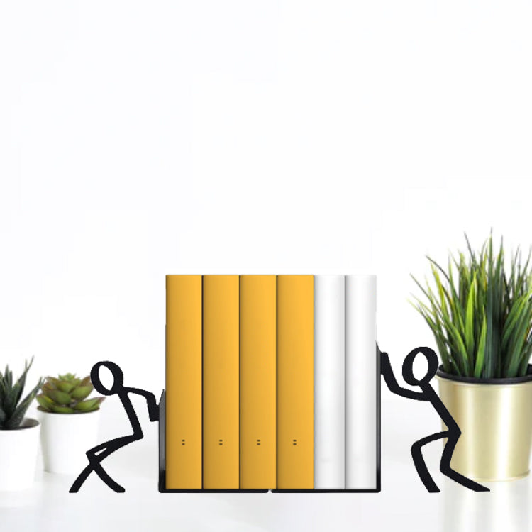 Sticky Man Figured Metal Book Holder - Polar Opposites Theme