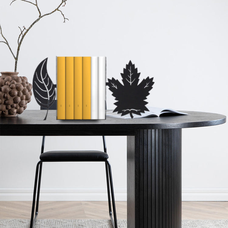 Tree Leaves Figured Bookend, Leaf Book Support