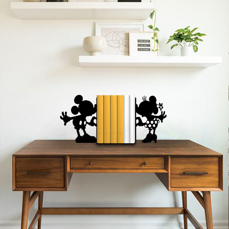 Mickey and Minnie Figured Bookend