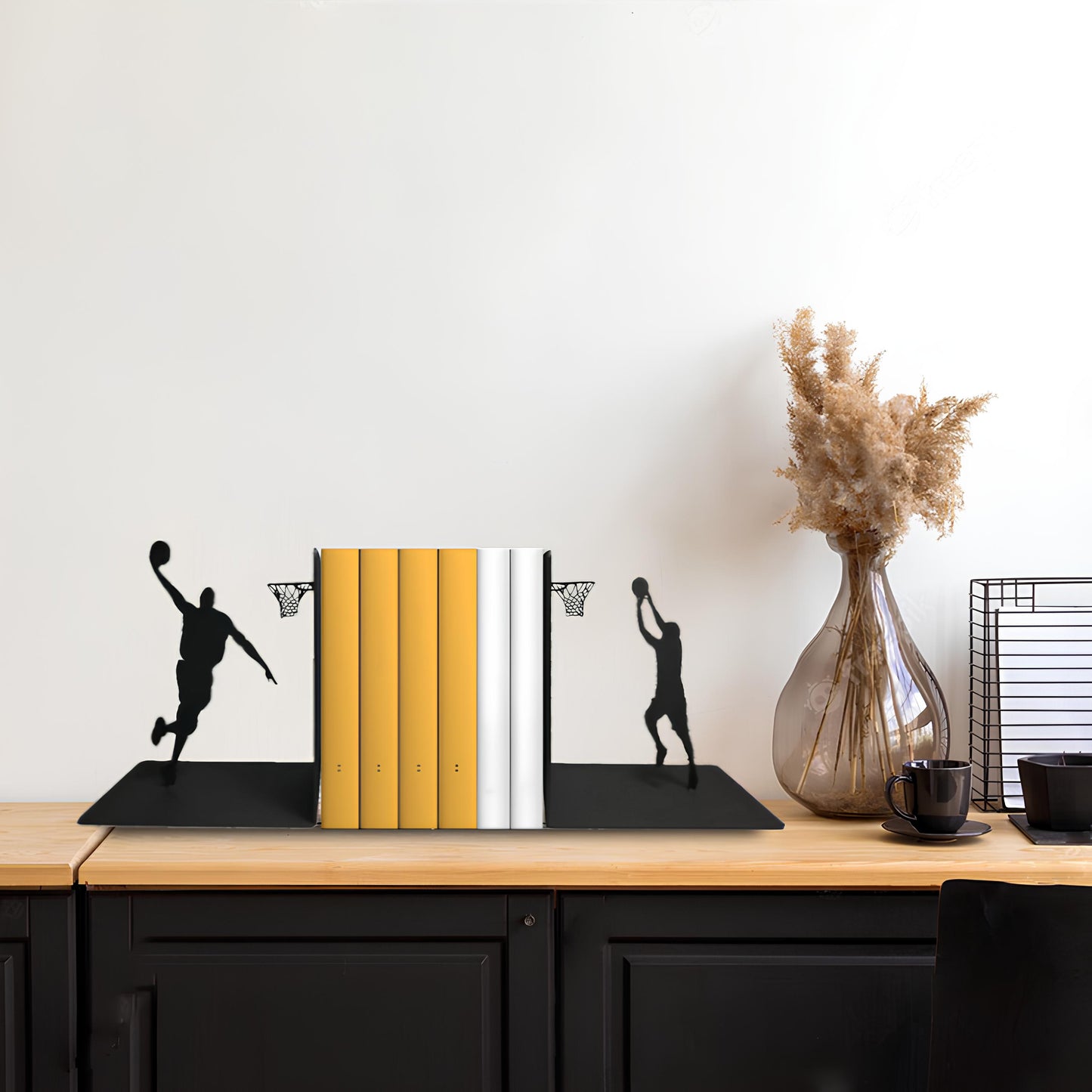 Basketball Player Figured Bookend