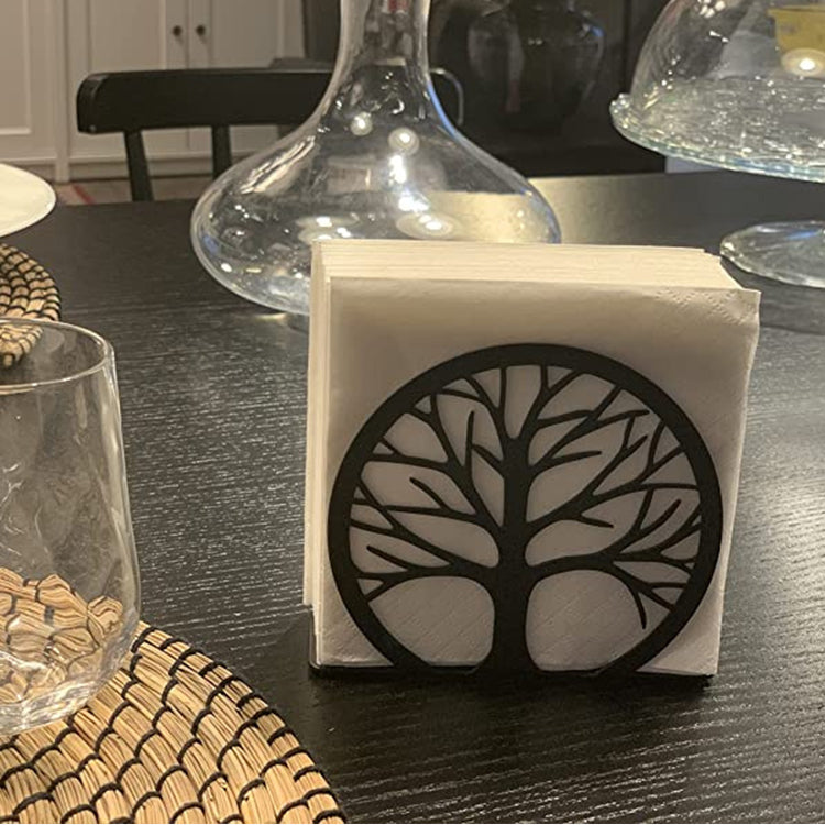 Tree of Life Figured Napkin Holder