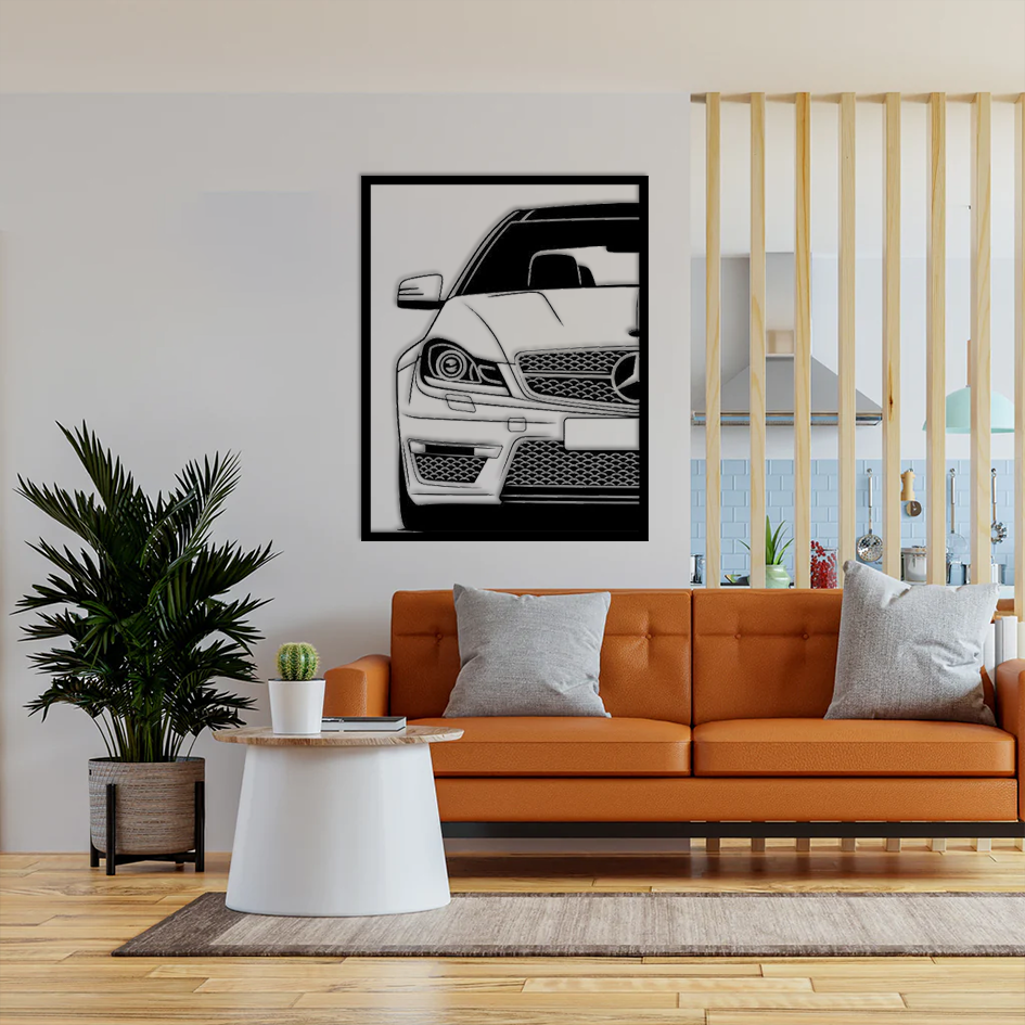 Metal Cars Wall Decor