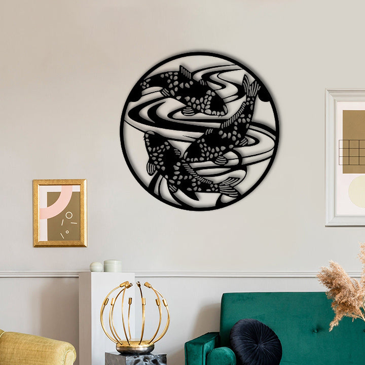 Koi Fish Wall Decor