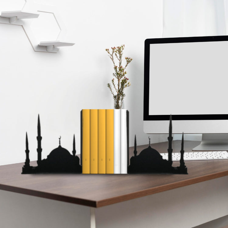 Istanbul Mosque Figured Metal Book Holder - Religious Themed Book Holder