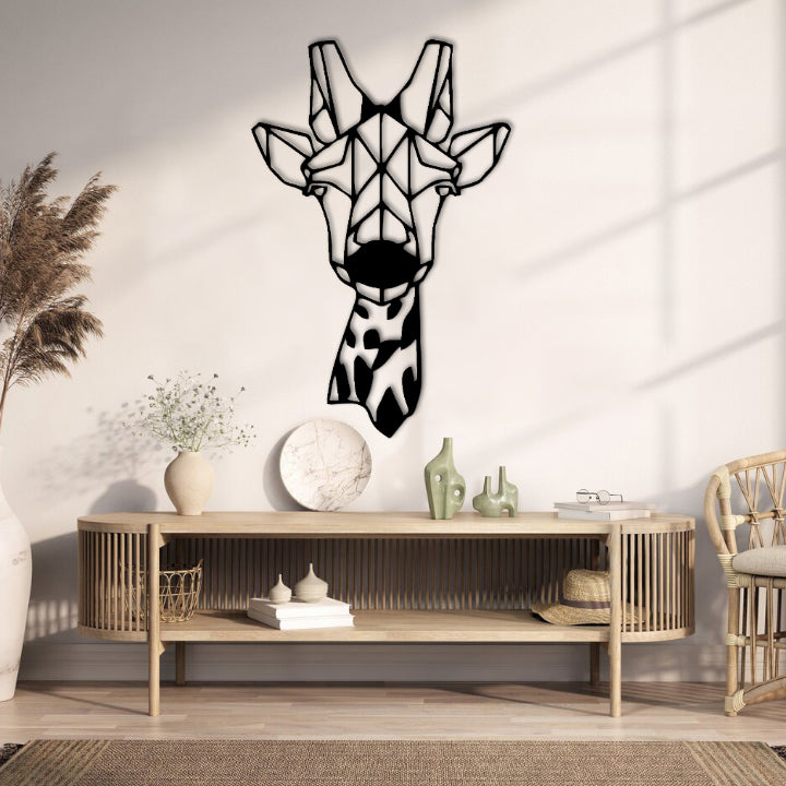 Giraffe Figurine Wall Decor
