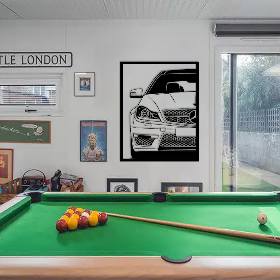 Metal Cars Wall Decor