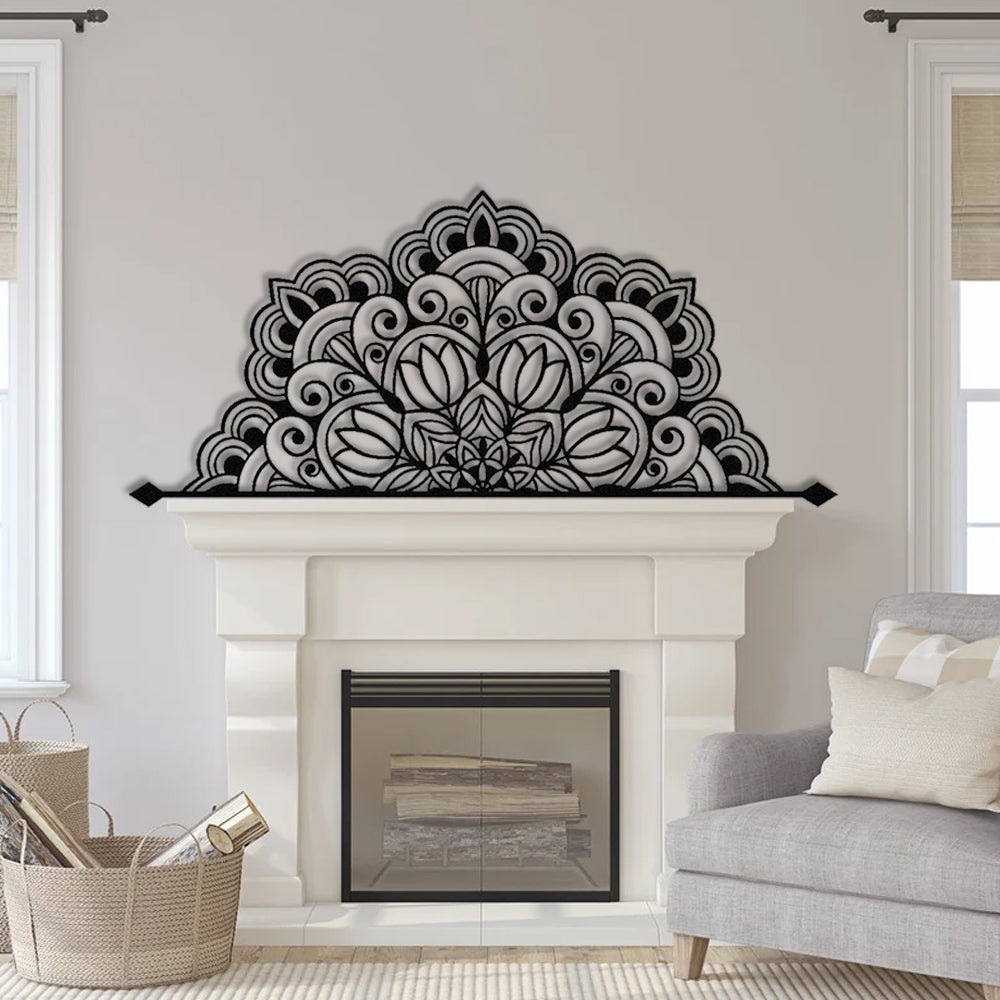 Mandala Metal Headboards