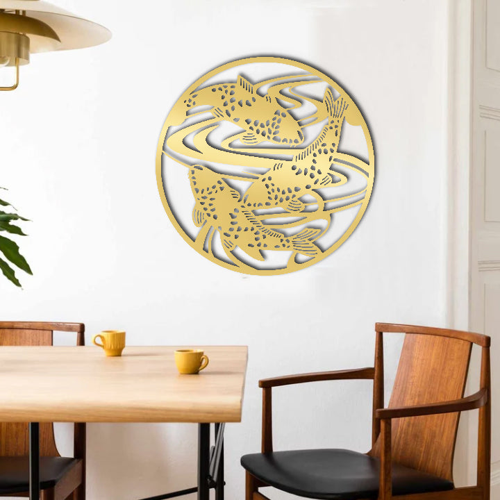 Koi Fish Wall Decor