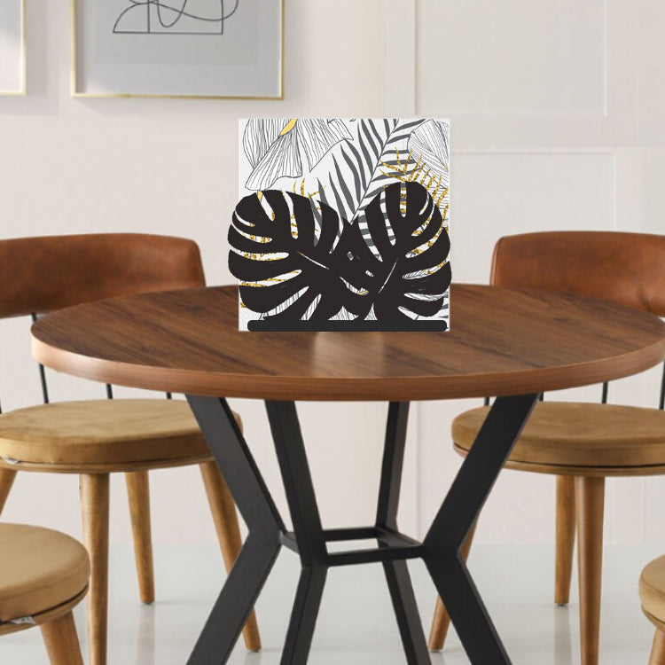 Palm Leaf Napkin Holder, Tropical Tree Leaf Patterned Napkin Holder