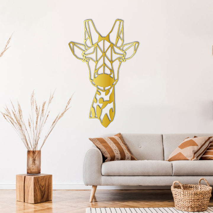 Giraffe Figurine Wall Decor