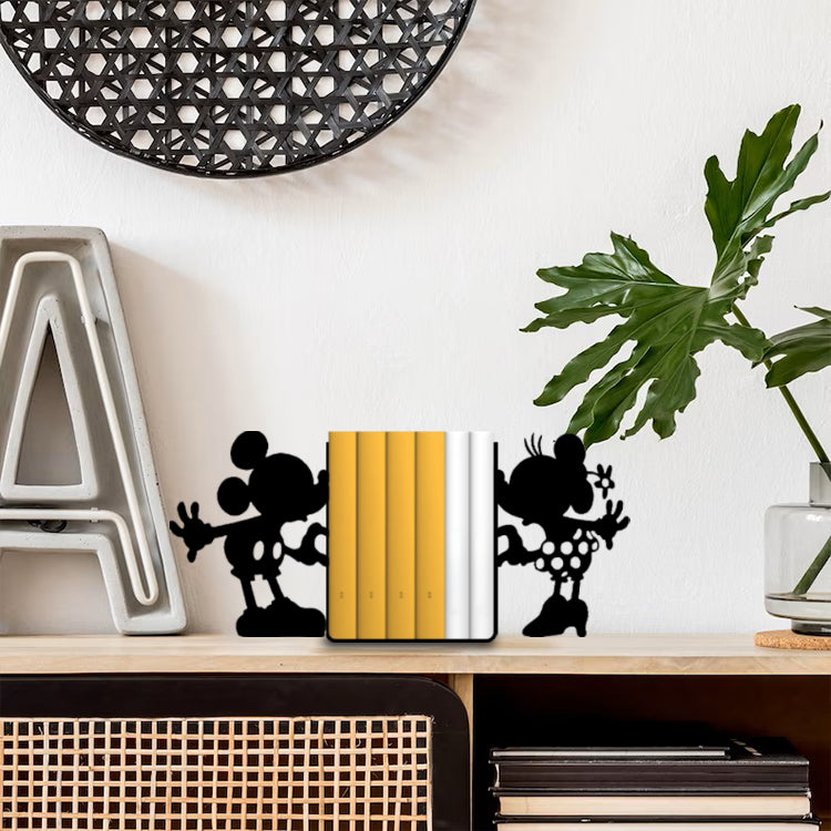 Mickey and Minnie Figured Bookend