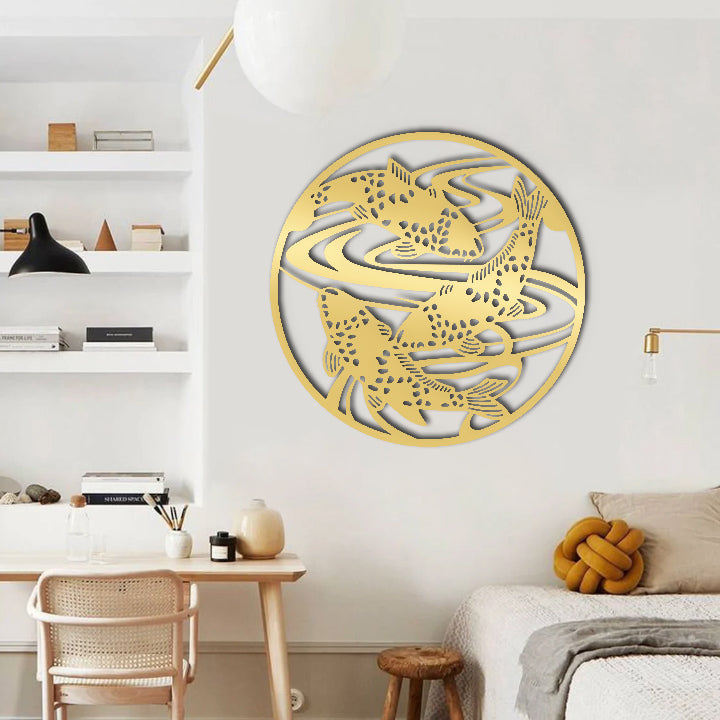 Koi Fish Wall Decor