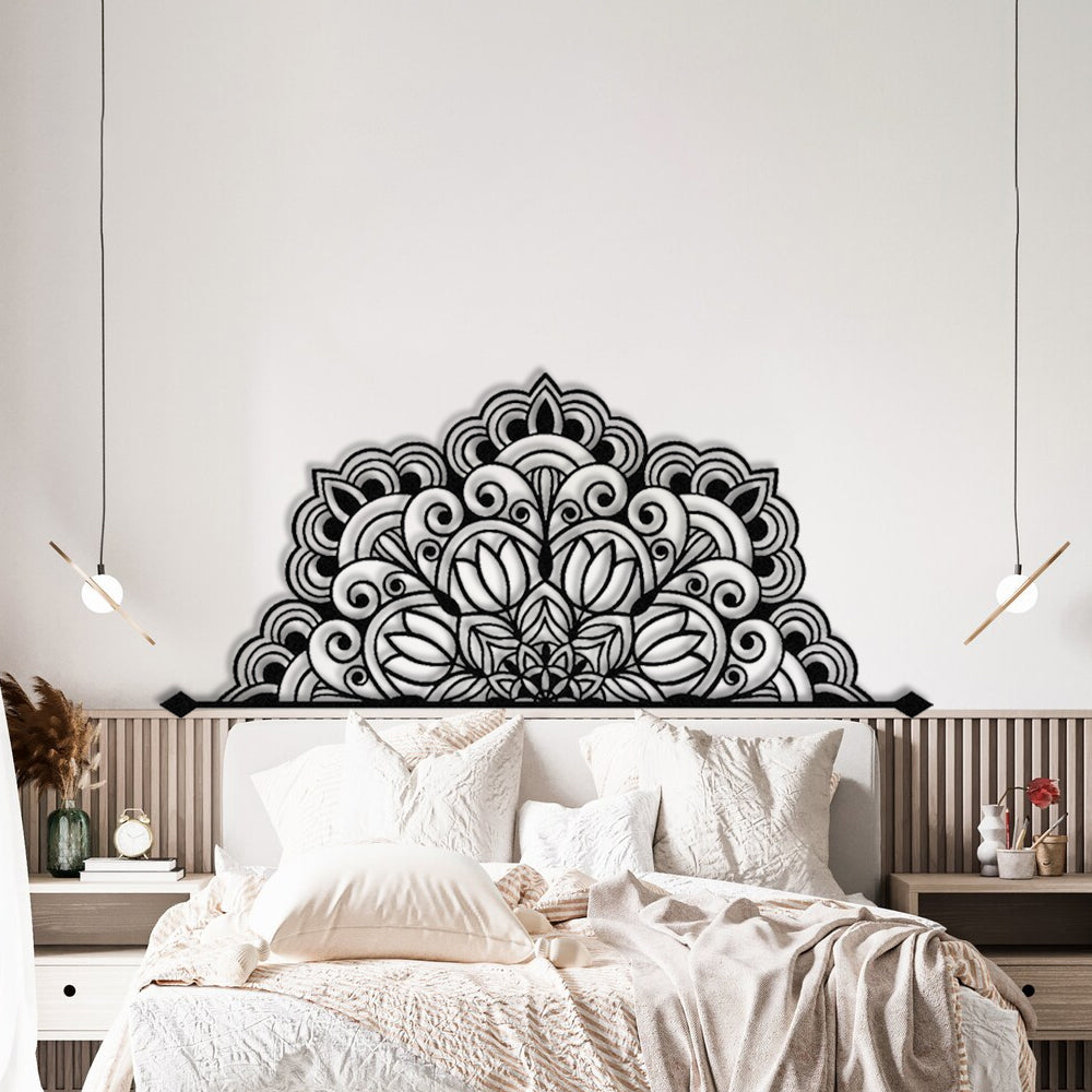 Mandala Metal Headboards