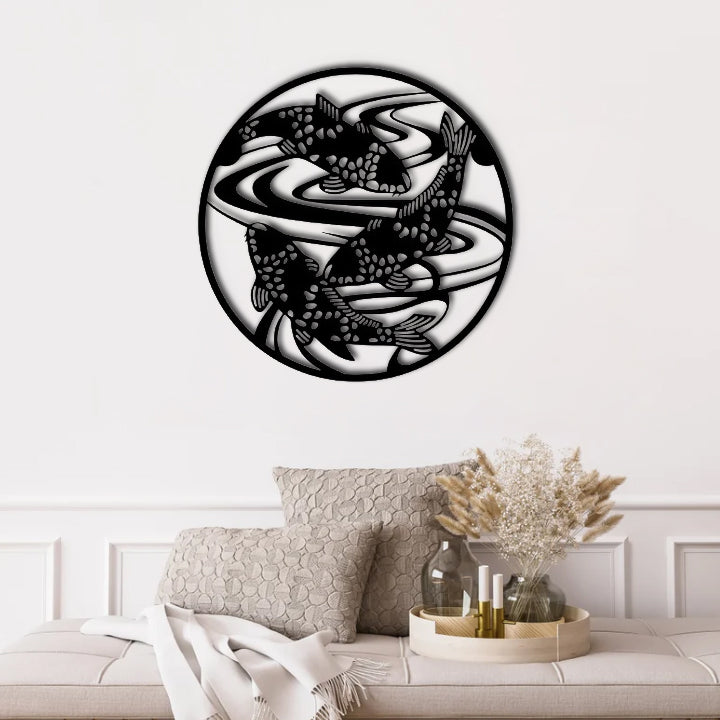 Koi Fish Wall Decor