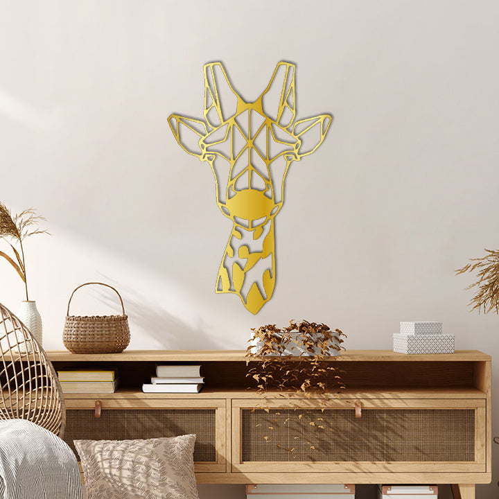 Giraffe Figurine Wall Decor