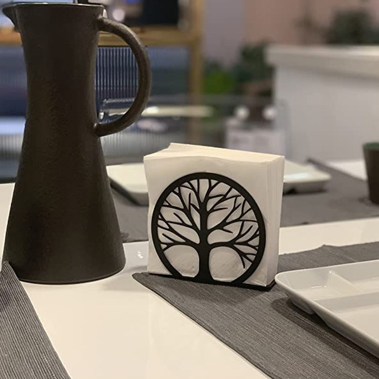 Tree of Life Figured Napkin Holder