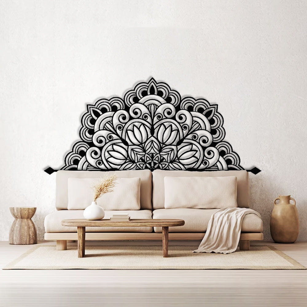Mandala Metal Headboards