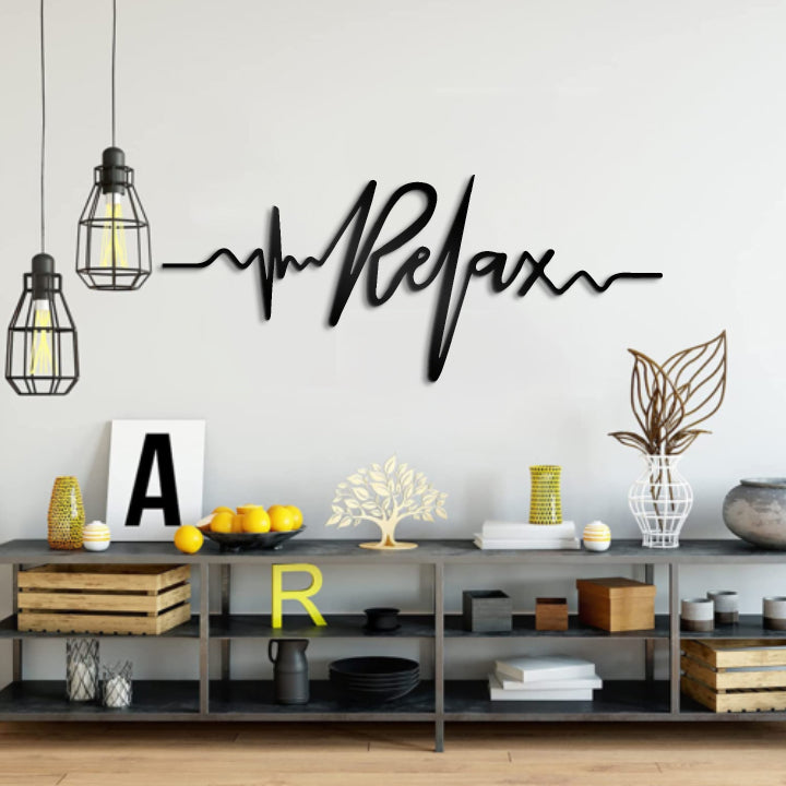 Relax Wall Sign