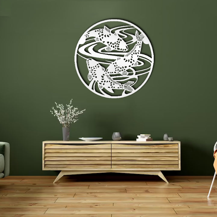 Koi Fish Wall Decor