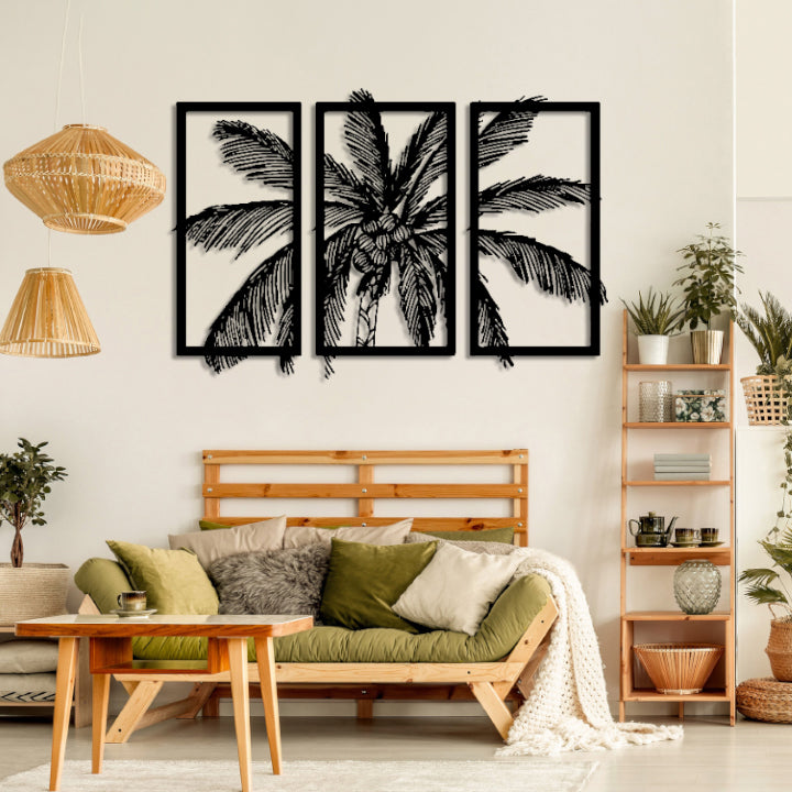 Tropical Metal Wall Decorations