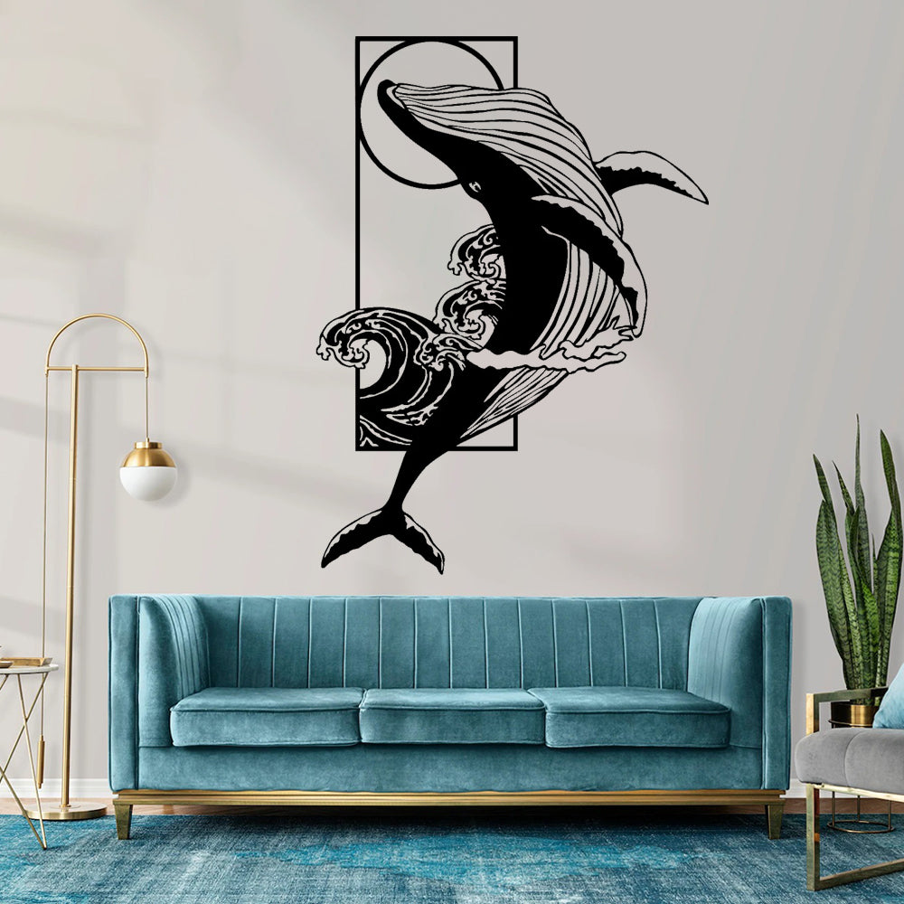 Ocean Themed, Whale Wall Decor