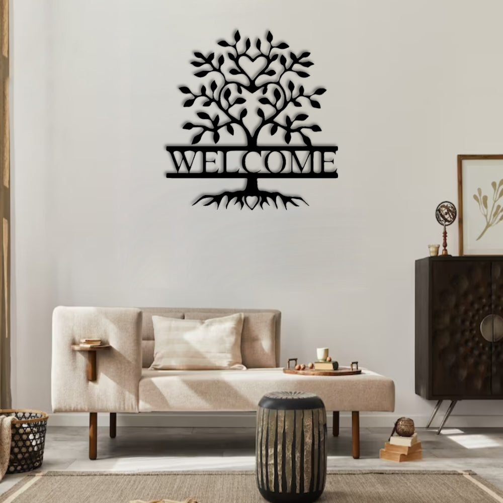 Welcome Wall Sign