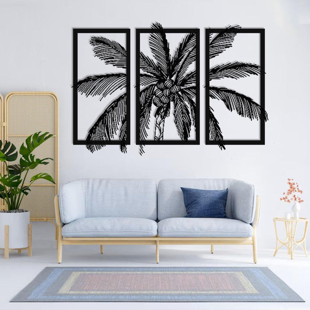 Tropical Metal Wall Decorations
