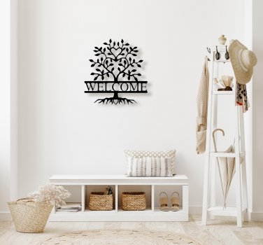 Welcome Wall Sign
