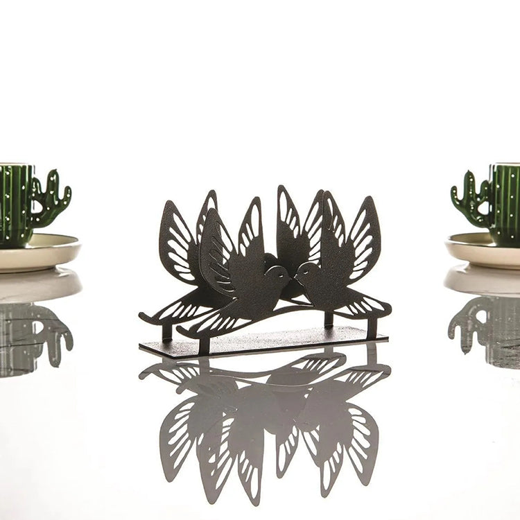 Lovebirds in Love Napkin Holder
