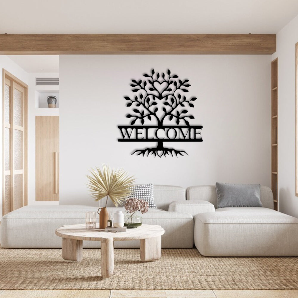 Welcome Wall Sign