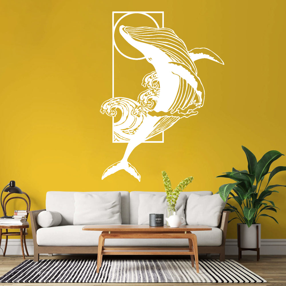 Ocean Themed, Whale Wall Decor