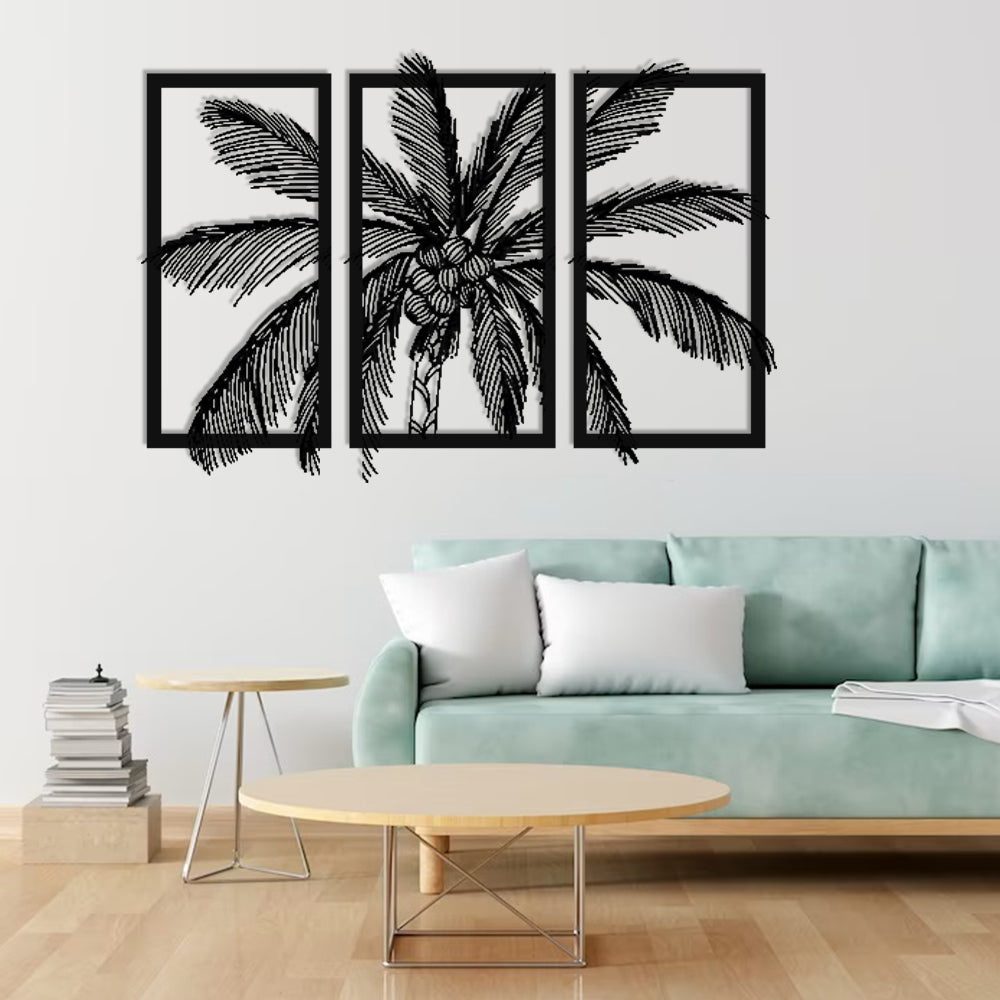 Tropical Metal Wall Decorations