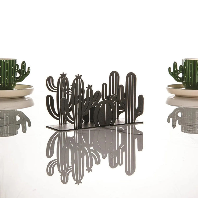 Cactus Metal Napkin Holder