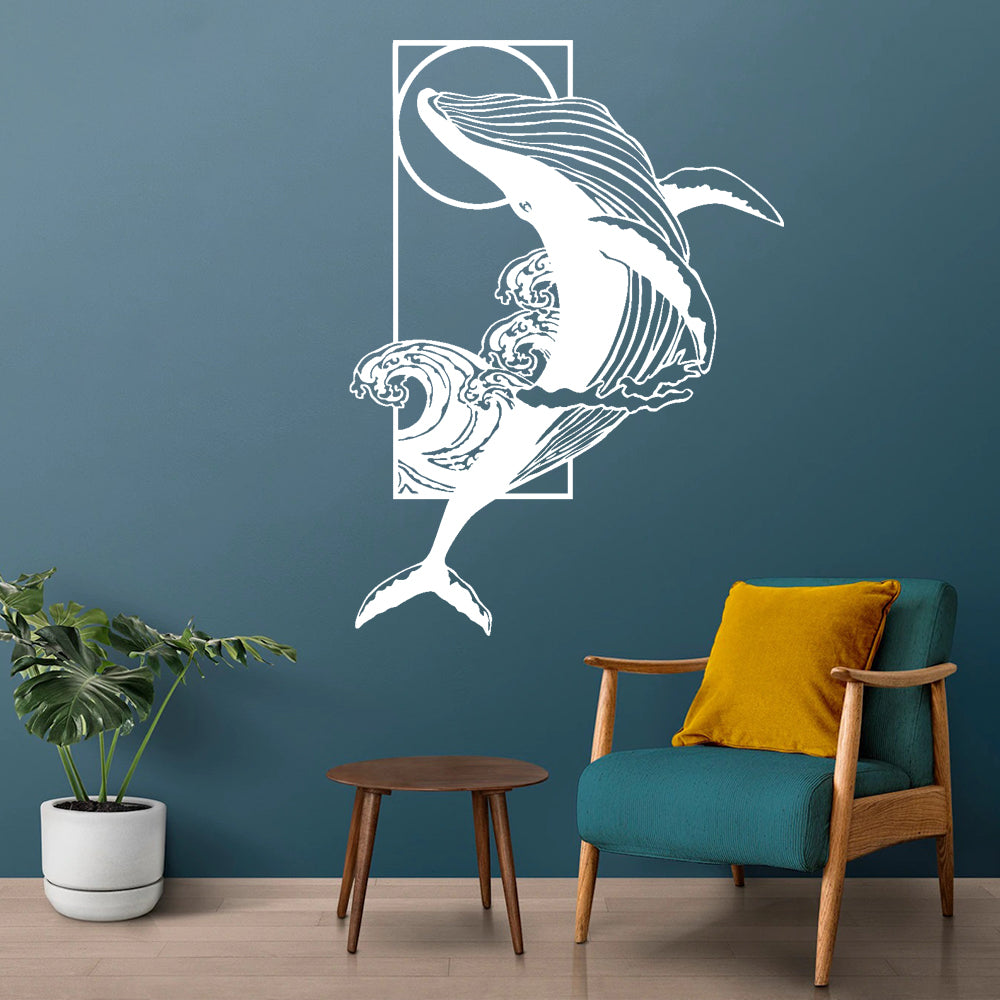 Ocean Themed, Whale Wall Decor