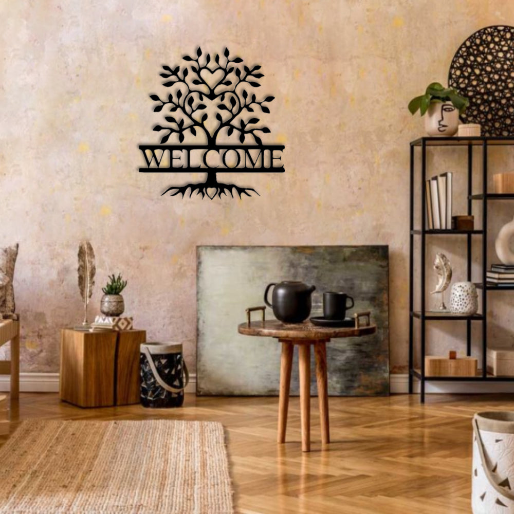 Welcome Wall Sign