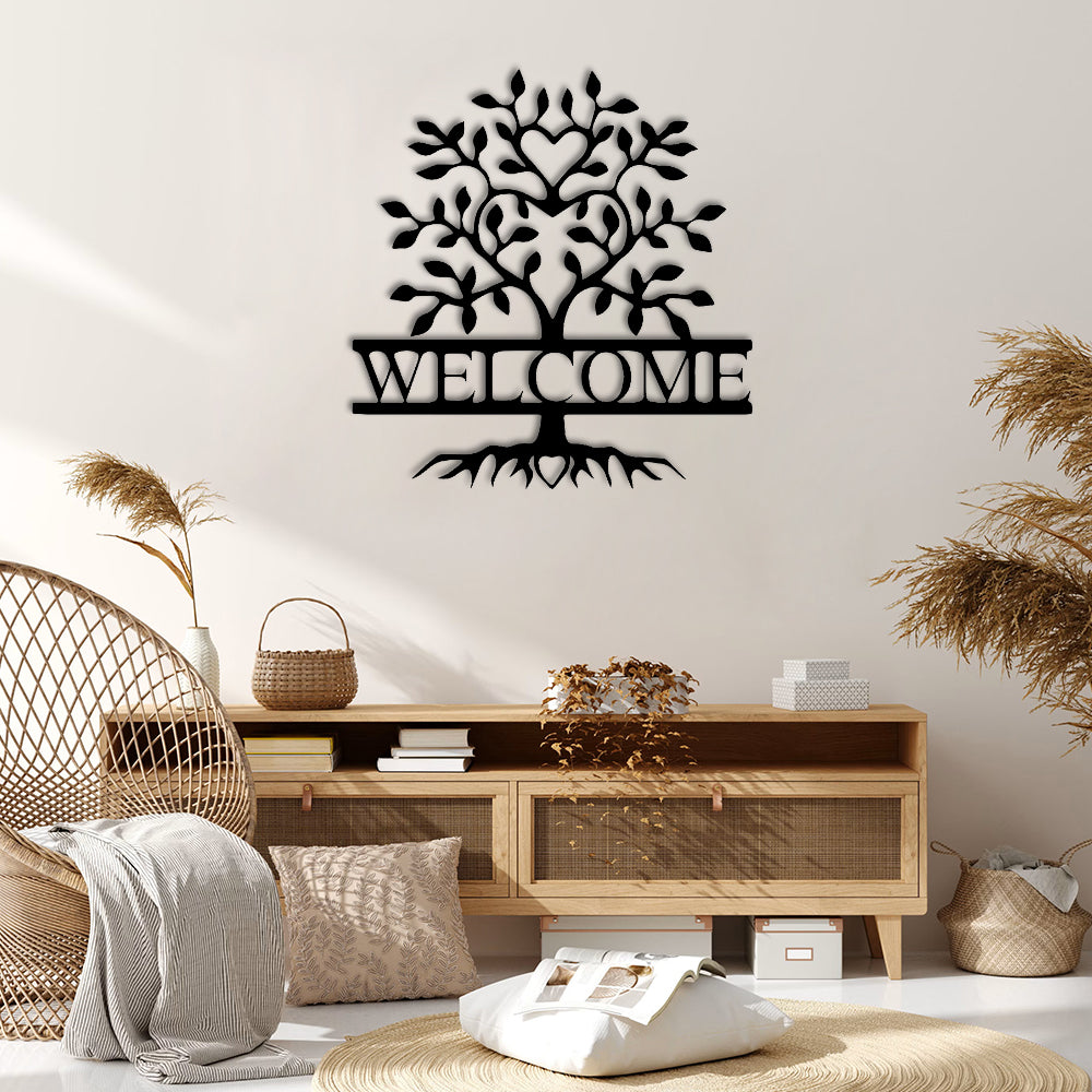 Welcome Wall Sign
