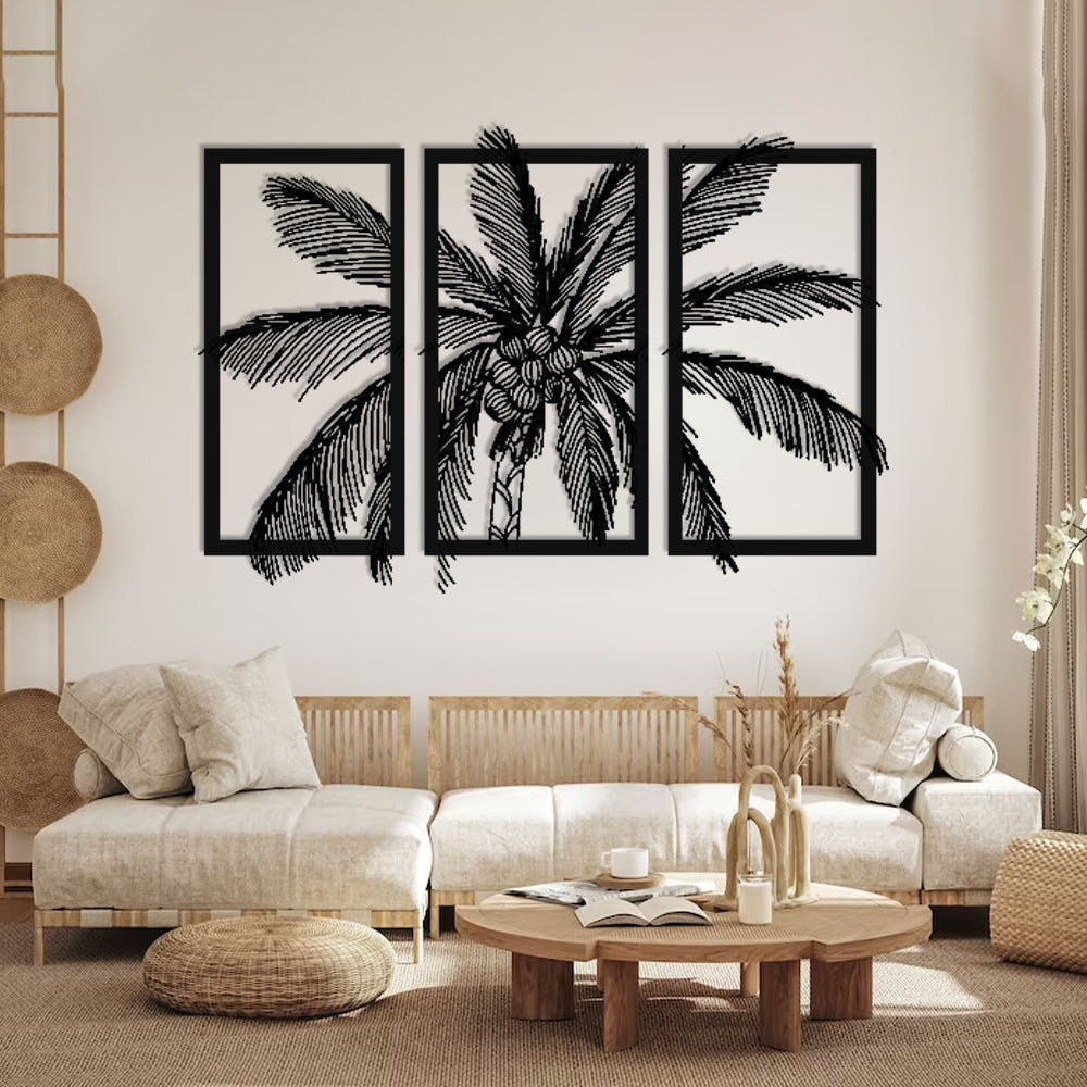 Tropical Metal Wall Decorations